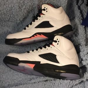 AIR JORDAN 5 SUN BLUSH CHUNKY SNEAKER TENNIS SHOE
